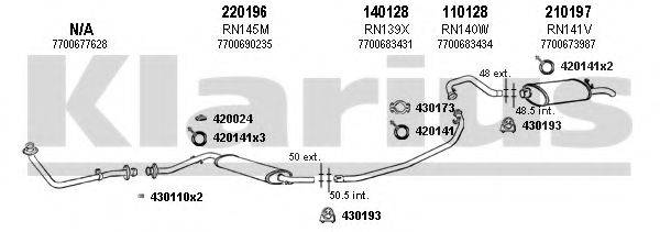 KLARIUS 720044E Система випуску ОГ