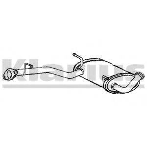 KLARIUS 240775 Середній глушник вихлопних газів