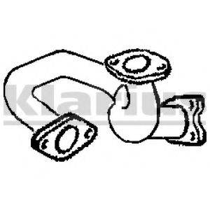 KLARIUS 301320 Труба вихлопного газу