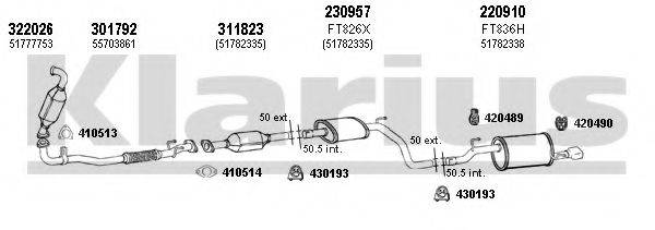 KLARIUS 330931E Система випуску ОГ