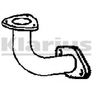 KLARIUS 301550 Труба вихлопного газу