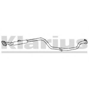 KLARIUS CL198Q Середній глушник вихлопних газів