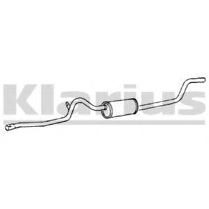 KLARIUS FD556L Глушник вихлопних газів кінцевий