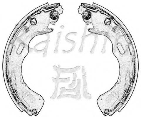 KAISHIN K3382 Комплект гальмівних колодок