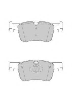 WAGNER WBP24912A Комплект гальмівних колодок, дискове гальмо