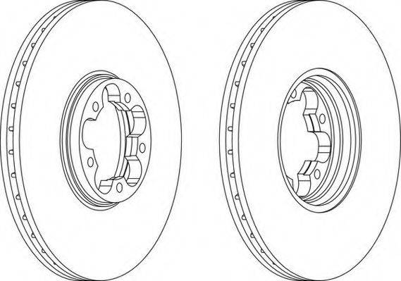 WAGNER WGR11121 гальмівний диск