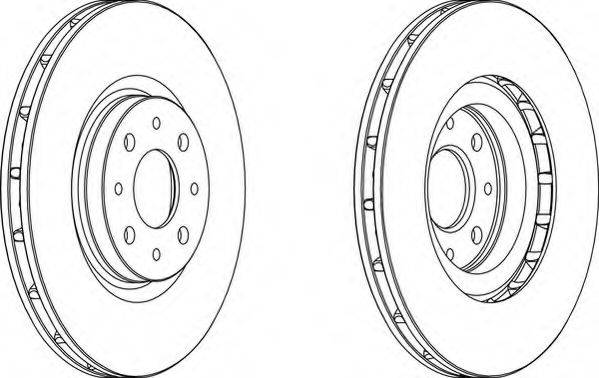WAGNER WGR11221 гальмівний диск