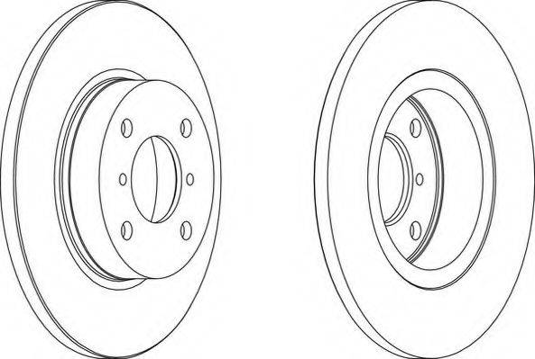 WAGNER WGR11481 гальмівний диск