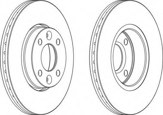 WAGNER WGR12011 гальмівний диск