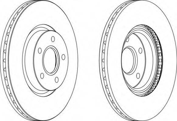 WAGNER WGR12251 гальмівний диск