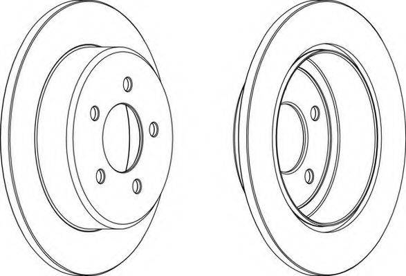 WAGNER WGR14921 гальмівний диск