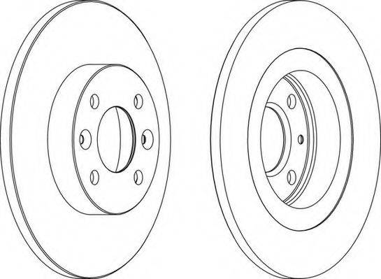 WAGNER WGR15021 гальмівний диск