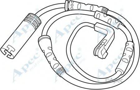 APEC BRAKING WIR5199 Покажчик зносу, накладка гальмівної колодки