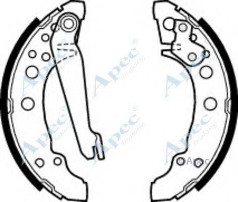 APEC BRAKING SHU300 Гальмівні колодки