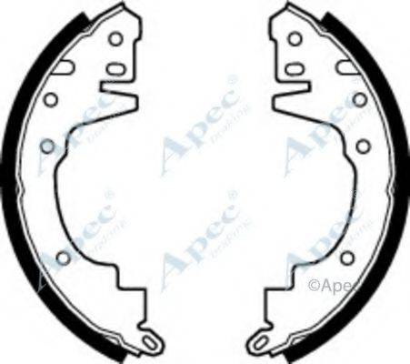 APEC BRAKING SHU438 Гальмівні колодки