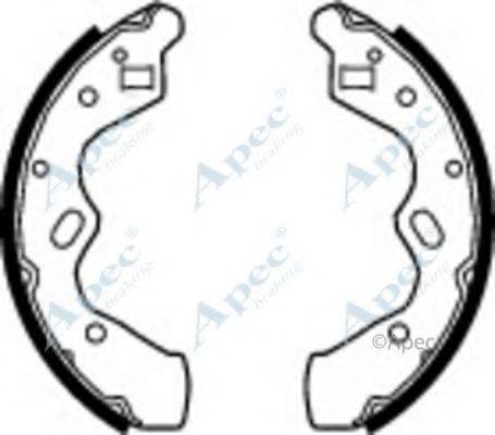 APEC BRAKING SHU595 Гальмівні колодки