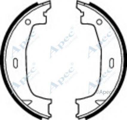 APEC BRAKING SHU622 Гальмівні колодки