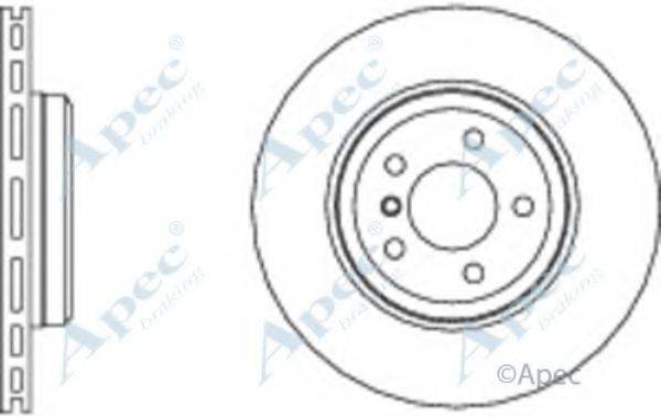 APEC BRAKING DSK2607 гальмівний диск