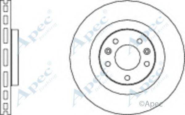 APEC BRAKING DSK2679 гальмівний диск