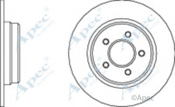 APEC BRAKING DSK2938 гальмівний диск