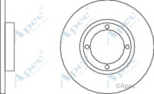 APEC BRAKING DSK301 гальмівний диск