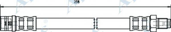 APEC BRAKING HOS3687 Гальмівний шланг