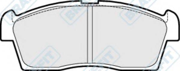 APEC BRAKING PD3210 Комплект гальмівних колодок, дискове гальмо