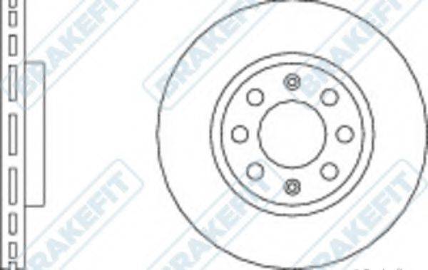 APEC BRAKING DK6010 гальмівний диск