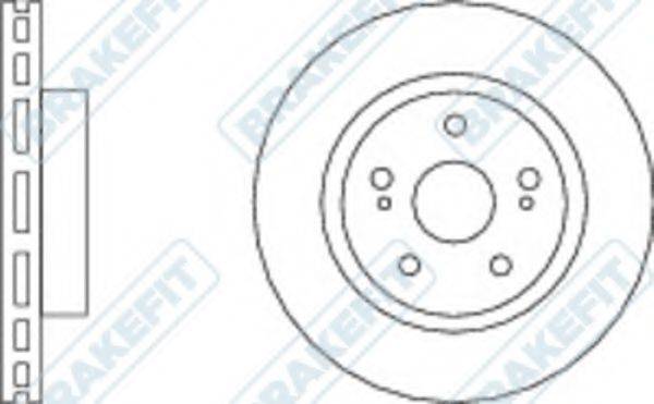 APEC BRAKING DK6128 гальмівний диск