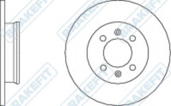APEC BRAKING DK6142 гальмівний диск