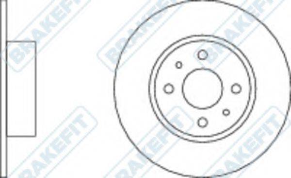 APEC BRAKING DK6165 гальмівний диск