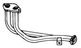 SIGAM 40152 Труба вихлопного газу