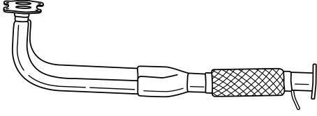 SIGAM 65121 Труба вихлопного газу
