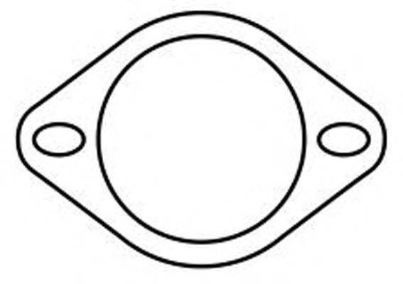 SIGAM 074001 Прокладка, труба вихлопного газу