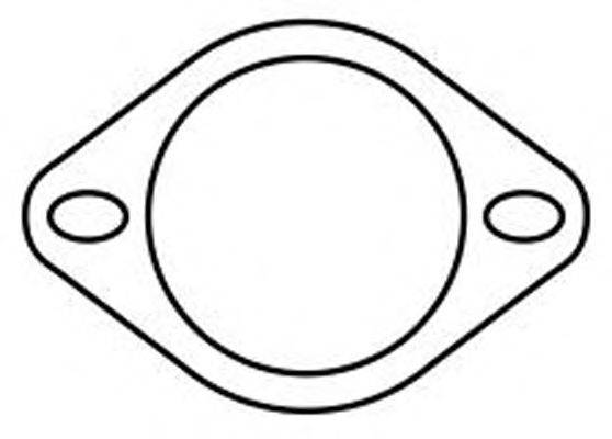 SIGAM 074007 Прокладка, труба вихлопного газу