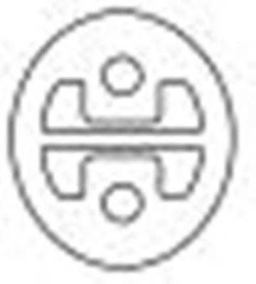 SIGAM 024013 Кронштейн, система випуску ОГ