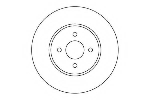 MOTAQUIP LVBD1014Z гальмівний диск
