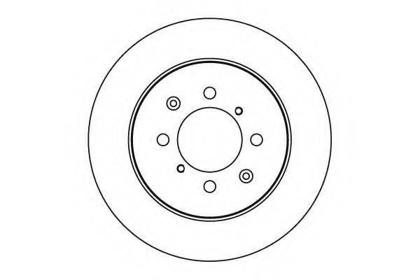 MOTAQUIP LVBD1018Z гальмівний диск