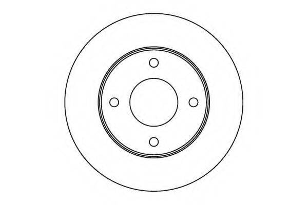 MOTAQUIP LVBD1134Z гальмівний диск