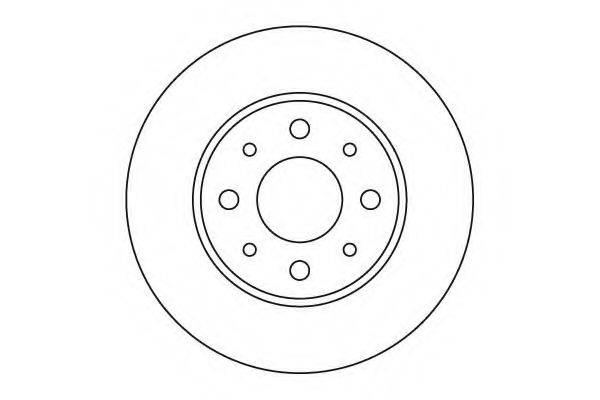 MOTAQUIP LVBD1167 гальмівний диск