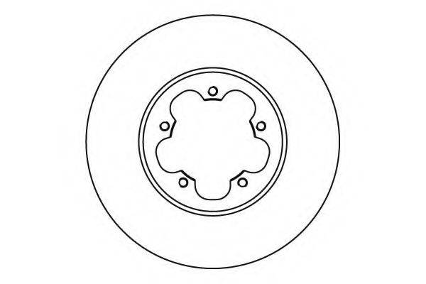 MOTAQUIP LVBD1183Z гальмівний диск