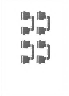 MOTAQUIP LVMK1093 Комплектуючі, колодки дискового гальма