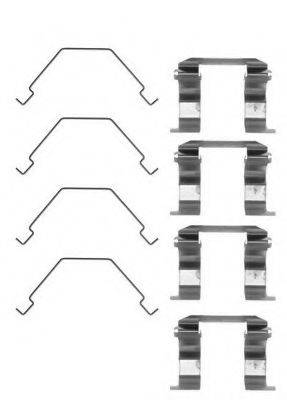 MOTAQUIP VMK700 Комплектуючі, колодки дискового гальма