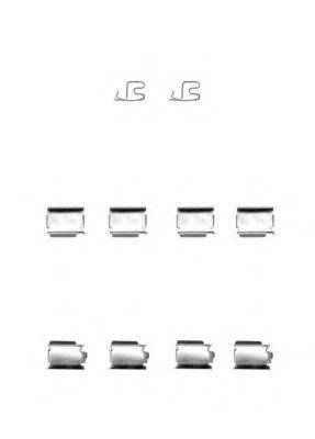 MOTAQUIP VMK859 Комплектуючі, колодки дискового гальма