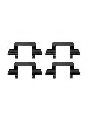 MOTAQUIP VMK878 Комплектуючі, колодки дискового гальма