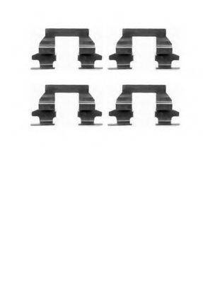 MOTAQUIP VMK938 Комплектуючі, колодки дискового гальма