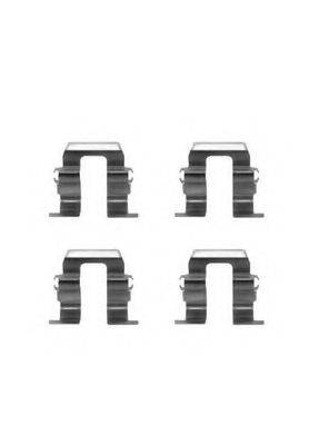 MOTAQUIP VMK962 Комплектуючі, колодки дискового гальма