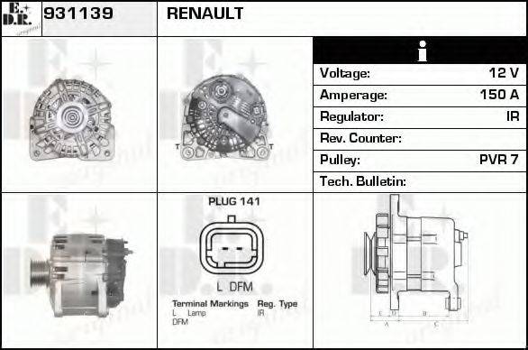 EDR 931139 Генератор