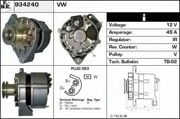 EDR 934240 Генератор