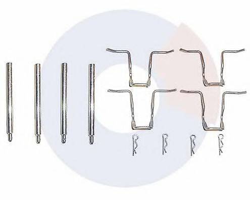 CARRAB BRAKE PARTS 2007 Комплектуючі, колодки дискового гальма